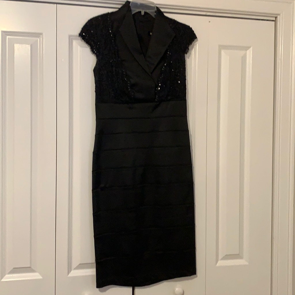 Tadashi Shoji Cocktail Black Dress